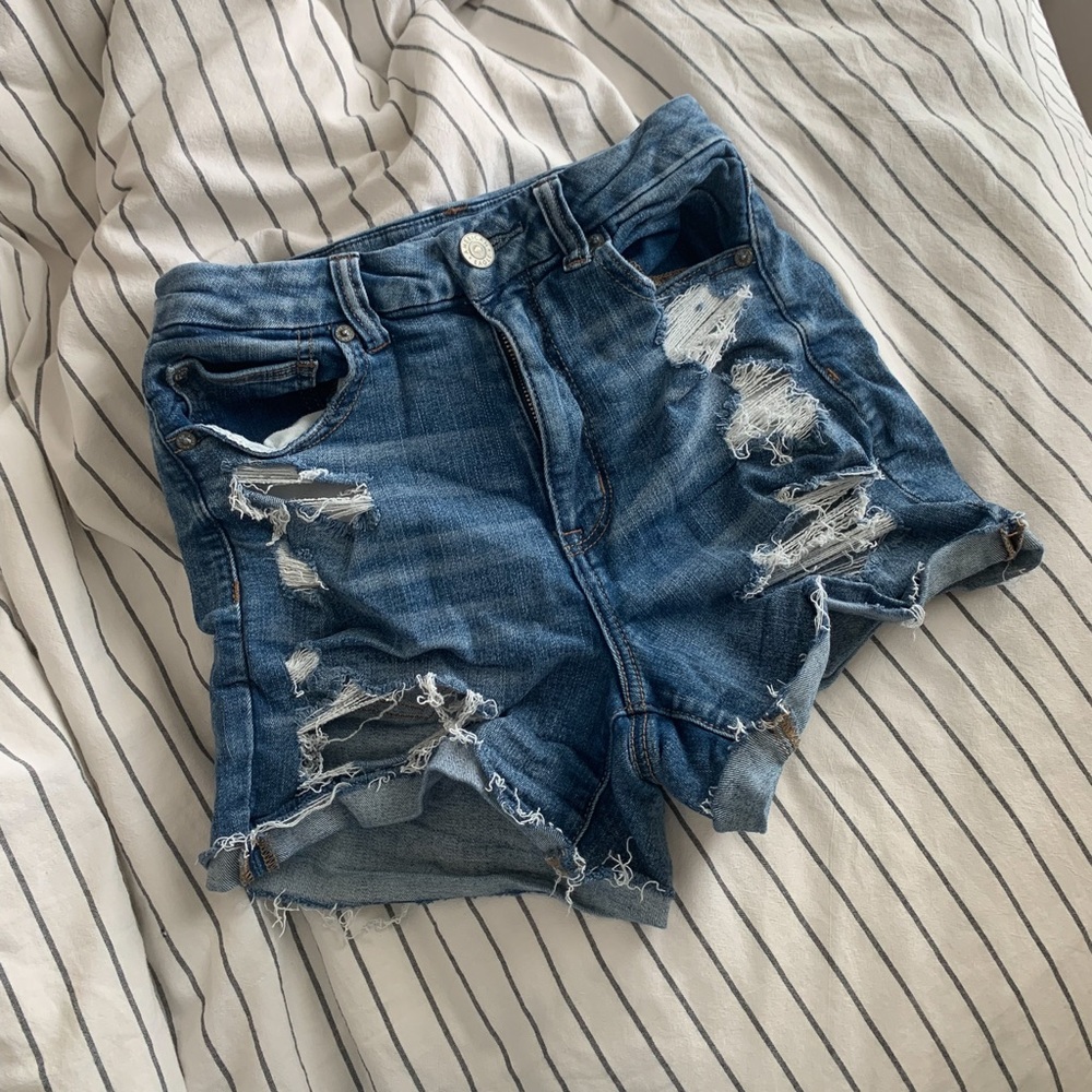 Next Level Curvy High Waisted Shorts